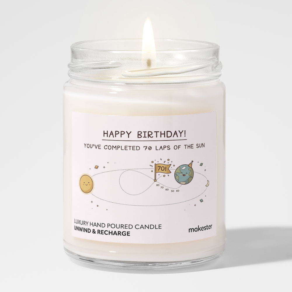 Seventy Laps Milestone