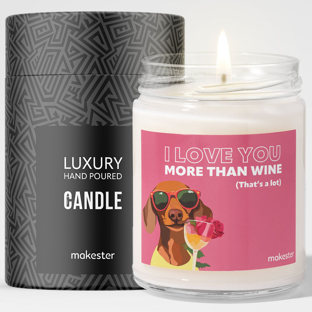 Dachshund Wine Lover