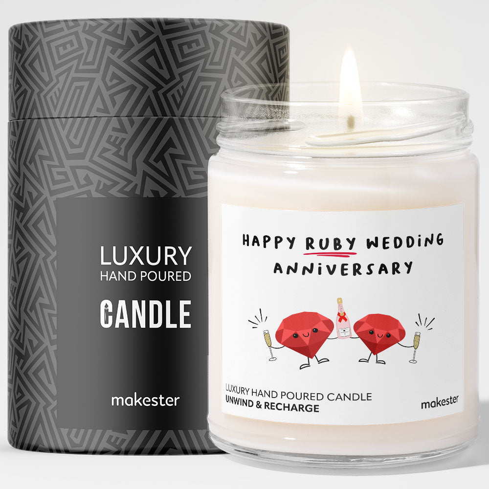 Ruby Wedding Anniversary