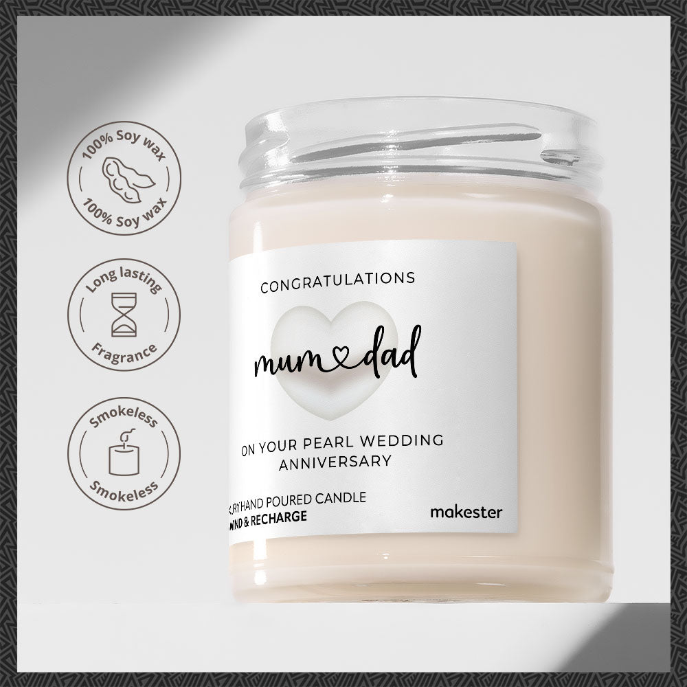 Mum Dad Pearl Wedding
