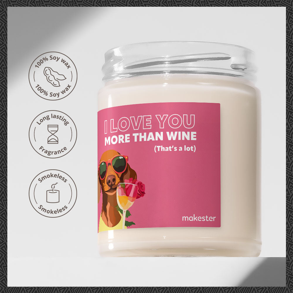 Dachshund Wine Lover