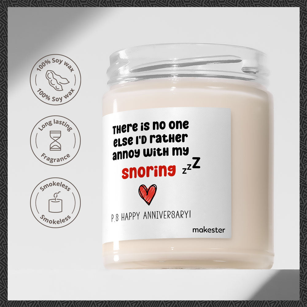 Snoring Anniversary