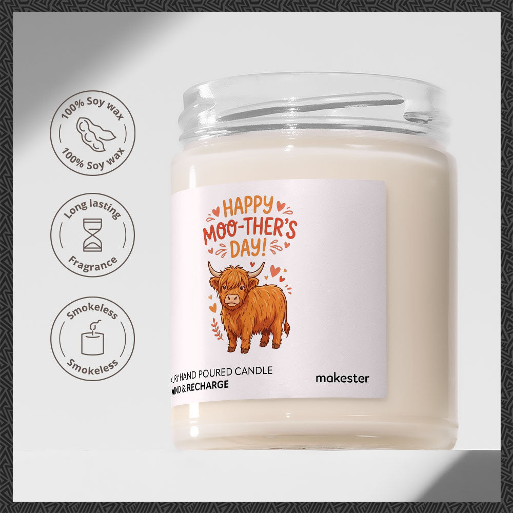 Mothers Day Highland Cow