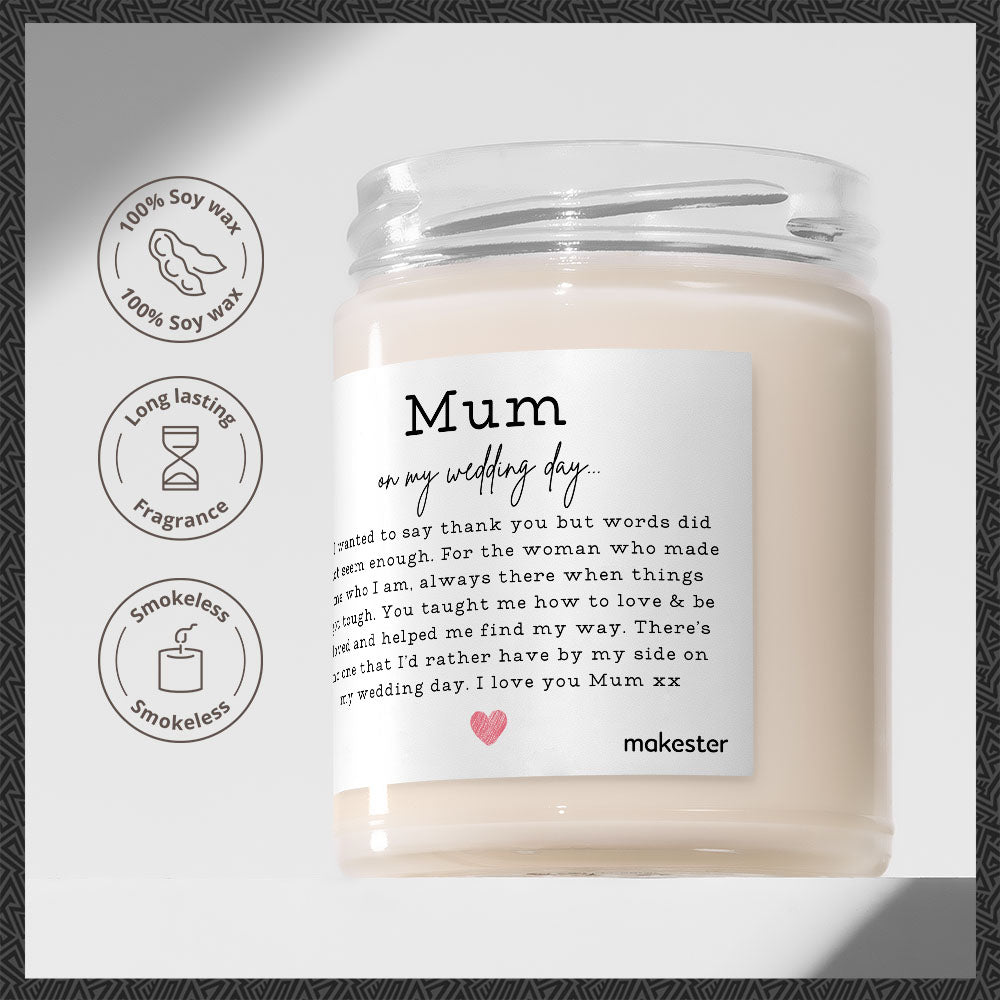 Mum On My Wedding Day