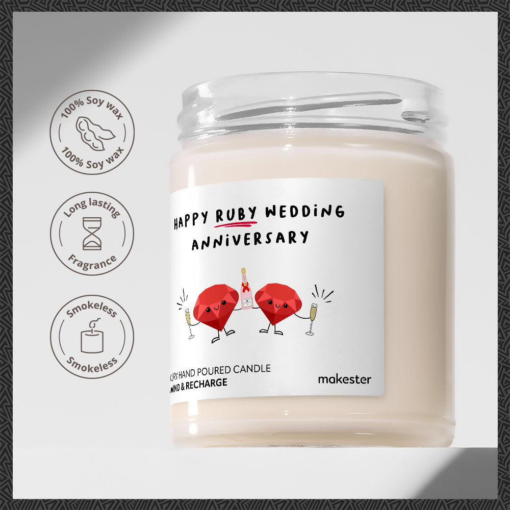 Ruby Wedding Anniversary