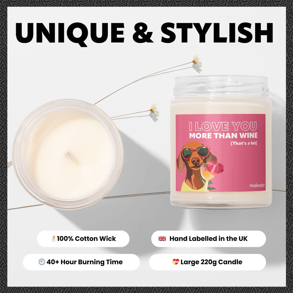 Dachshund Wine Lover