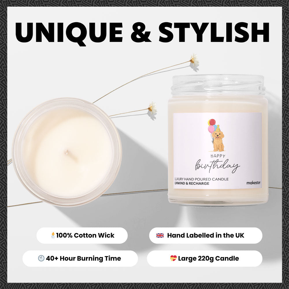 Happy Birthday Labrador Puppy