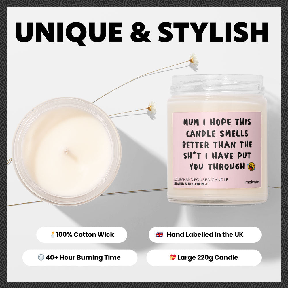 Mum Candle Smells