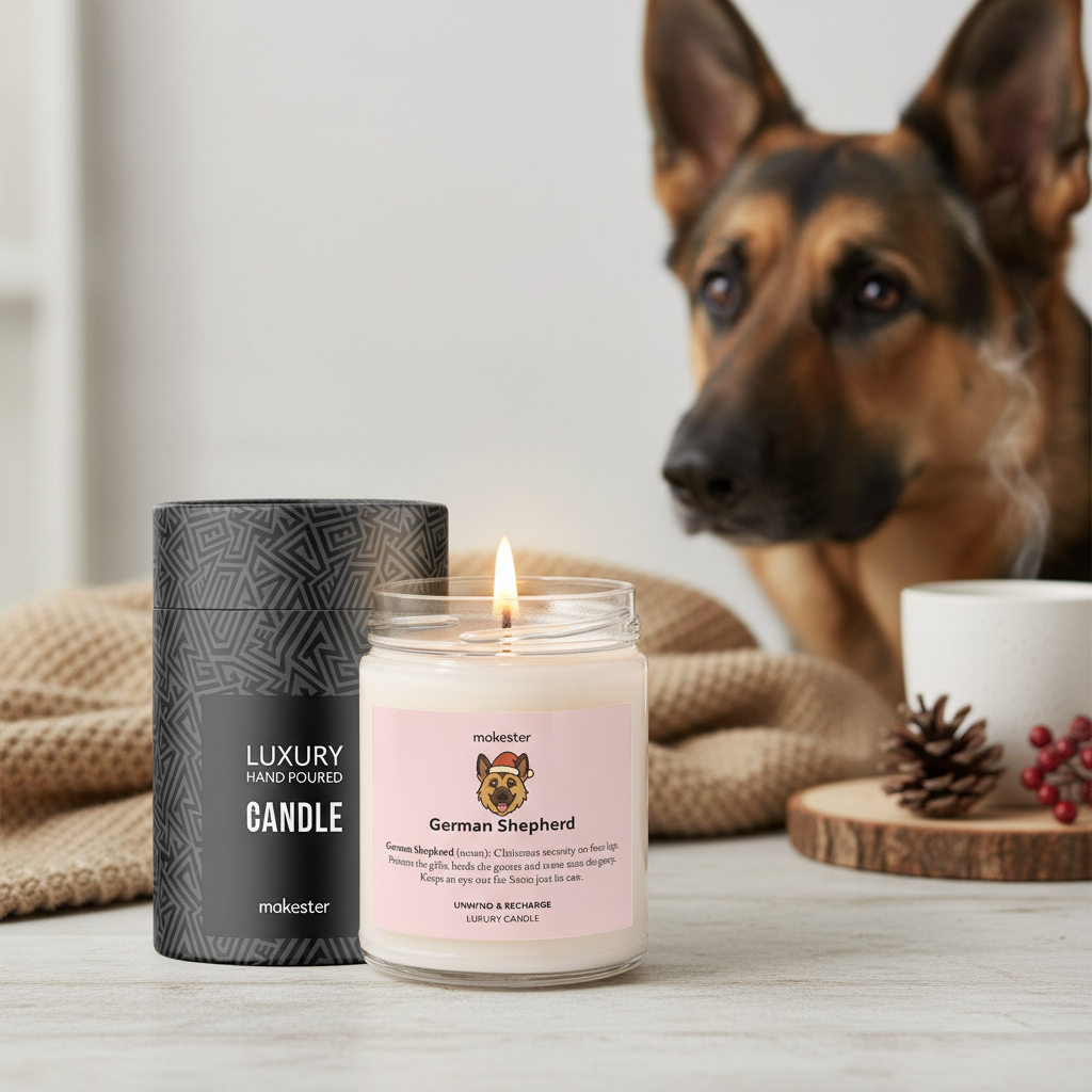 German Shepherd Christmas