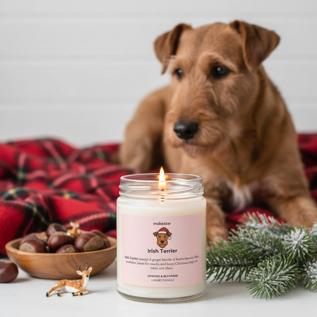 Irish Terrier Christmas