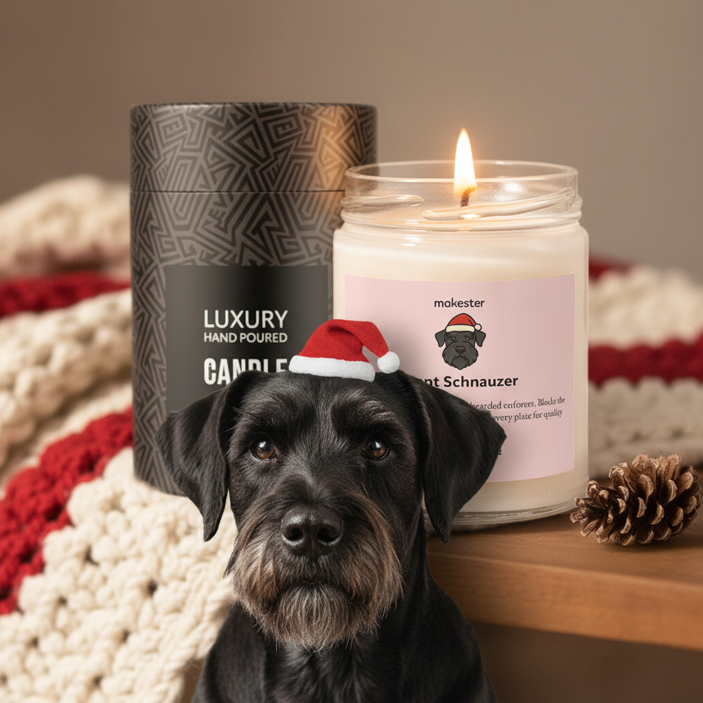 Giant Schnauzer Christmas