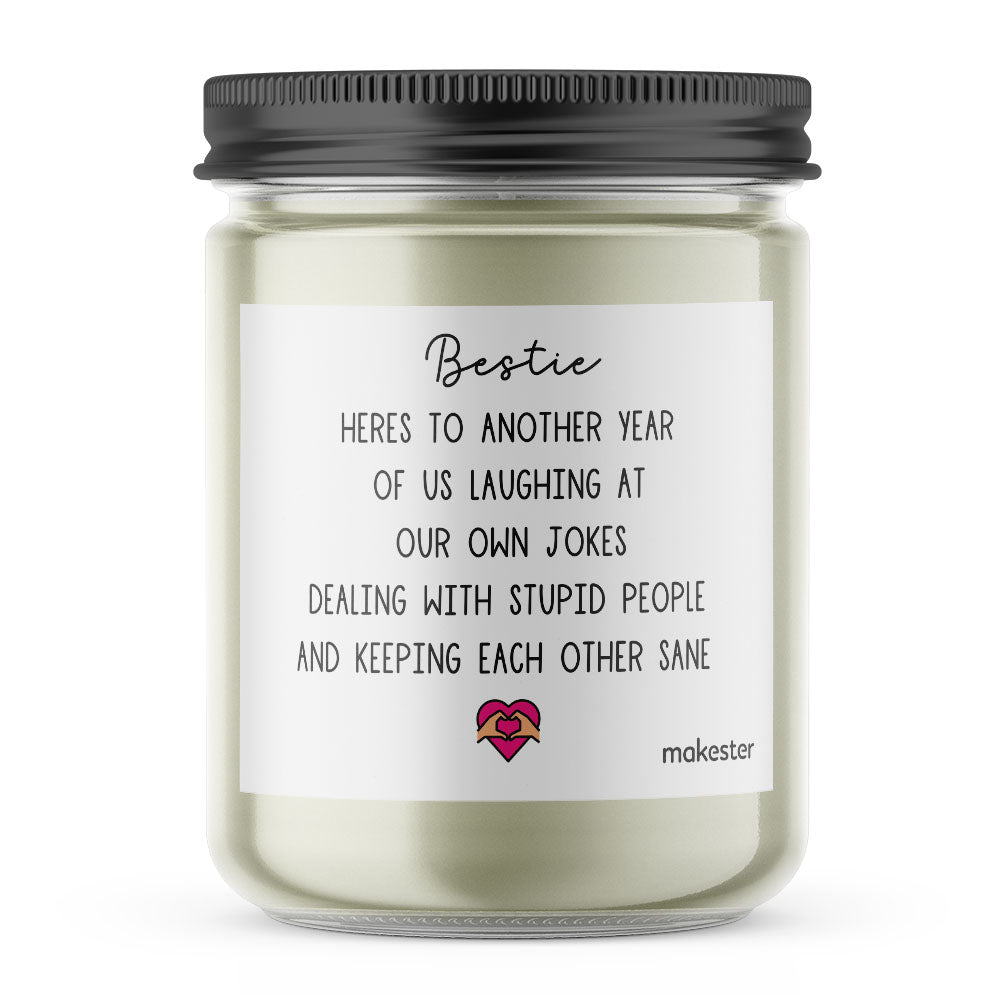 Bestie Jokes - Makester Candles -