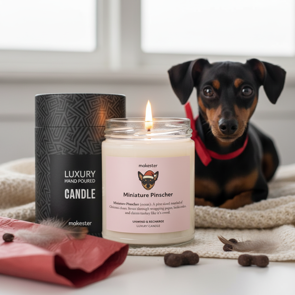Miniature Pinscher Christmas