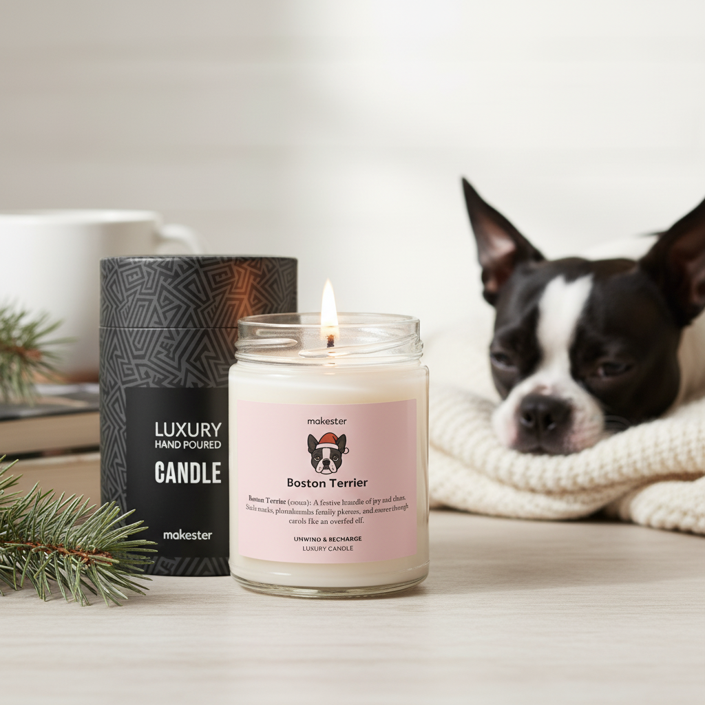 Boston Terrier Christmas