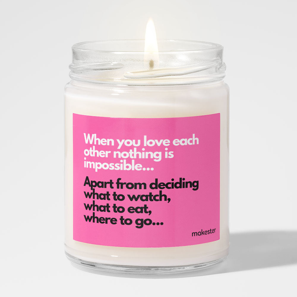 Nothing Is Impossible