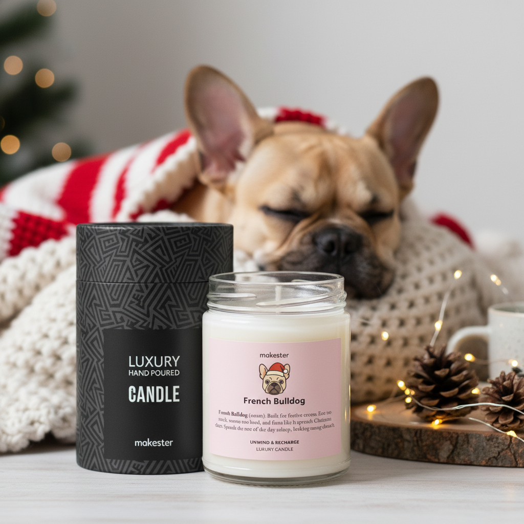 French Bulldog Christmas