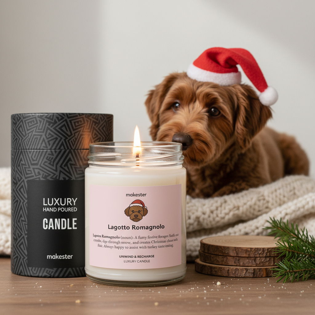 Lagotto Romagnolo Christmas
