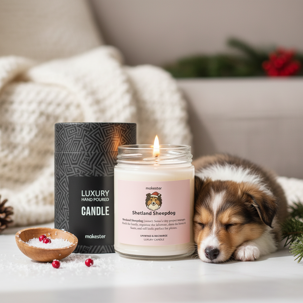 Shetland Sheepdog Christmas