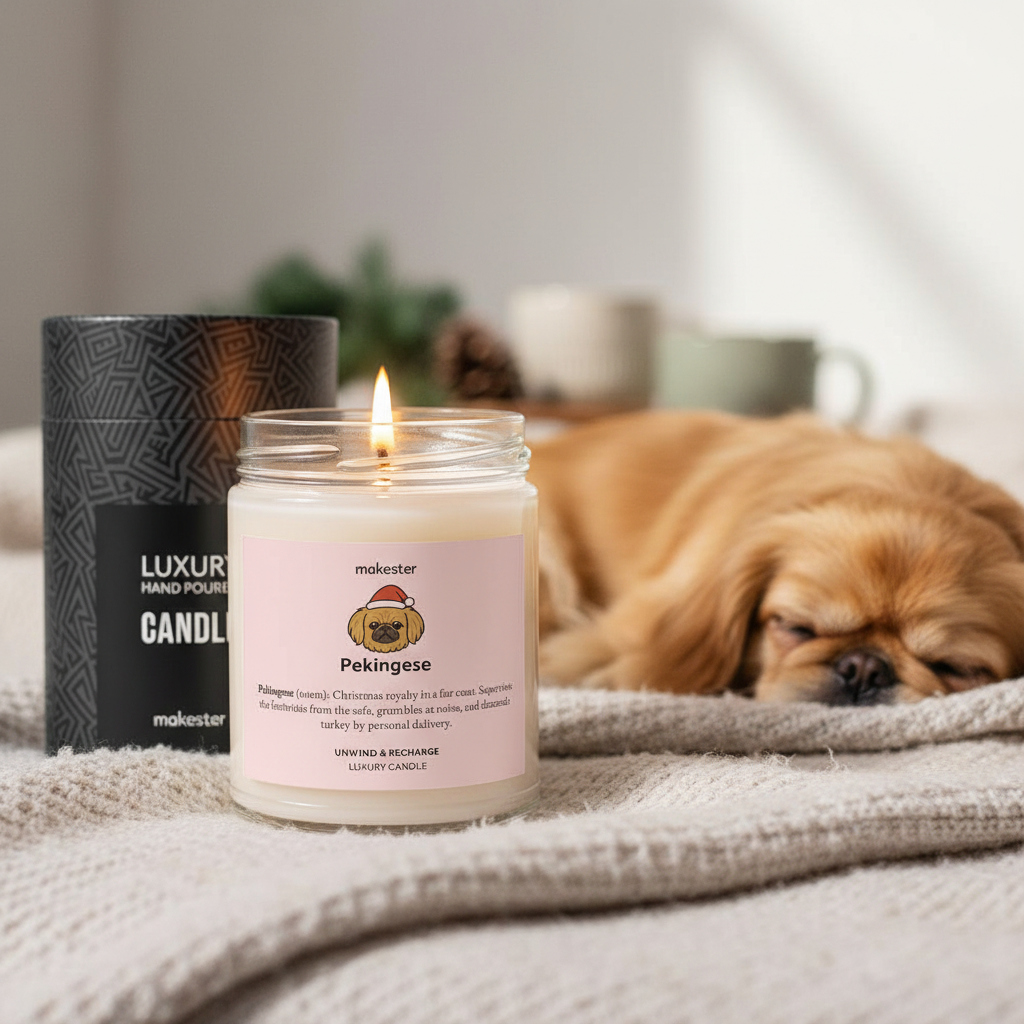 Pekingese Christmas