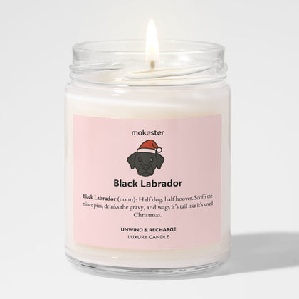 Black Labrador Christmas