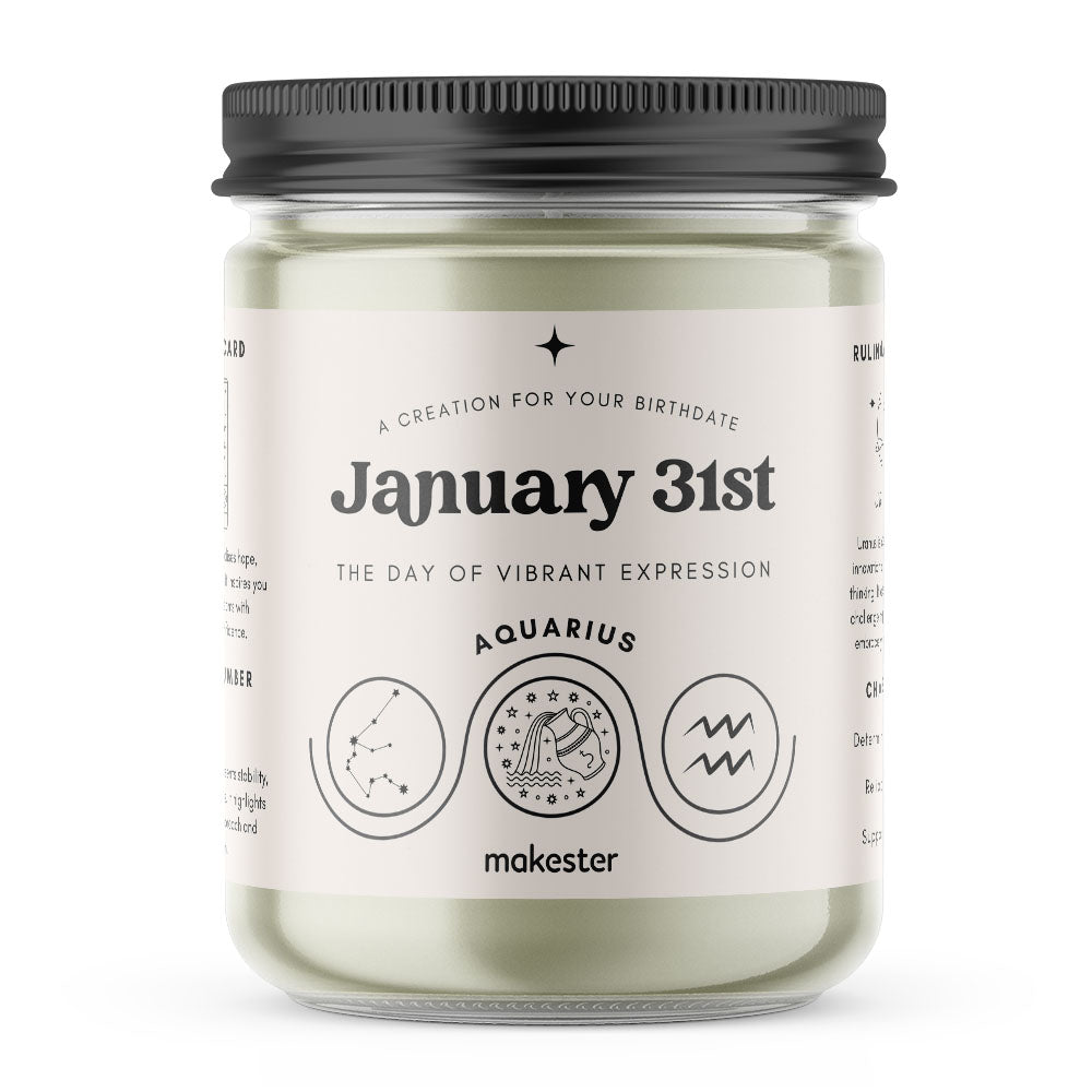 January 31 - Makester Candles -