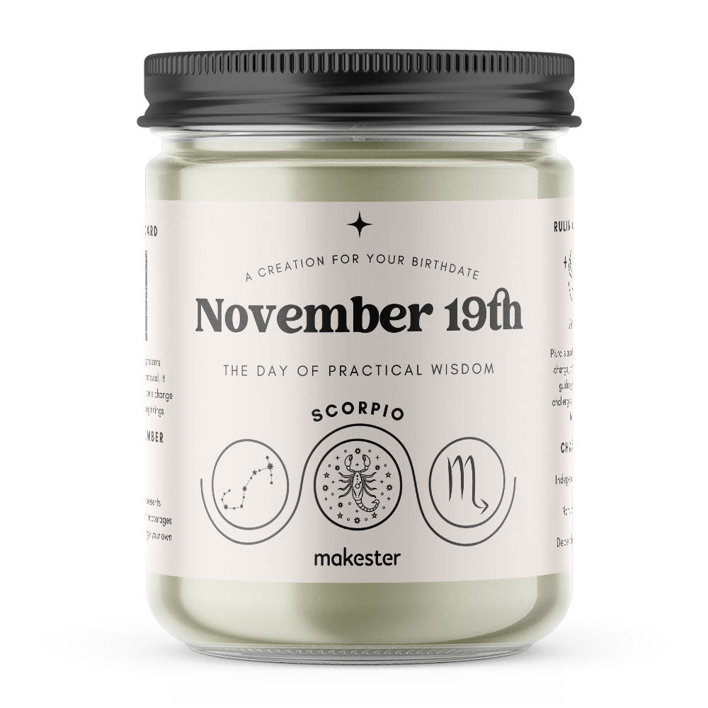 November 19 - Makester Candles -