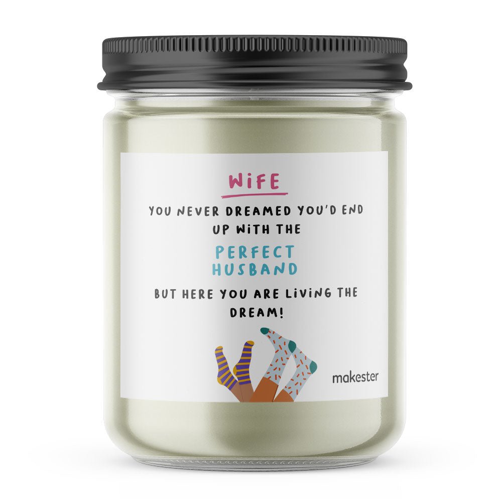 Wife Living Dream - Makester Candles -