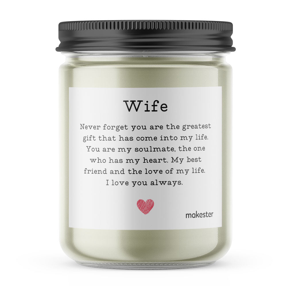 Wife Sentimental - Makester Candles -