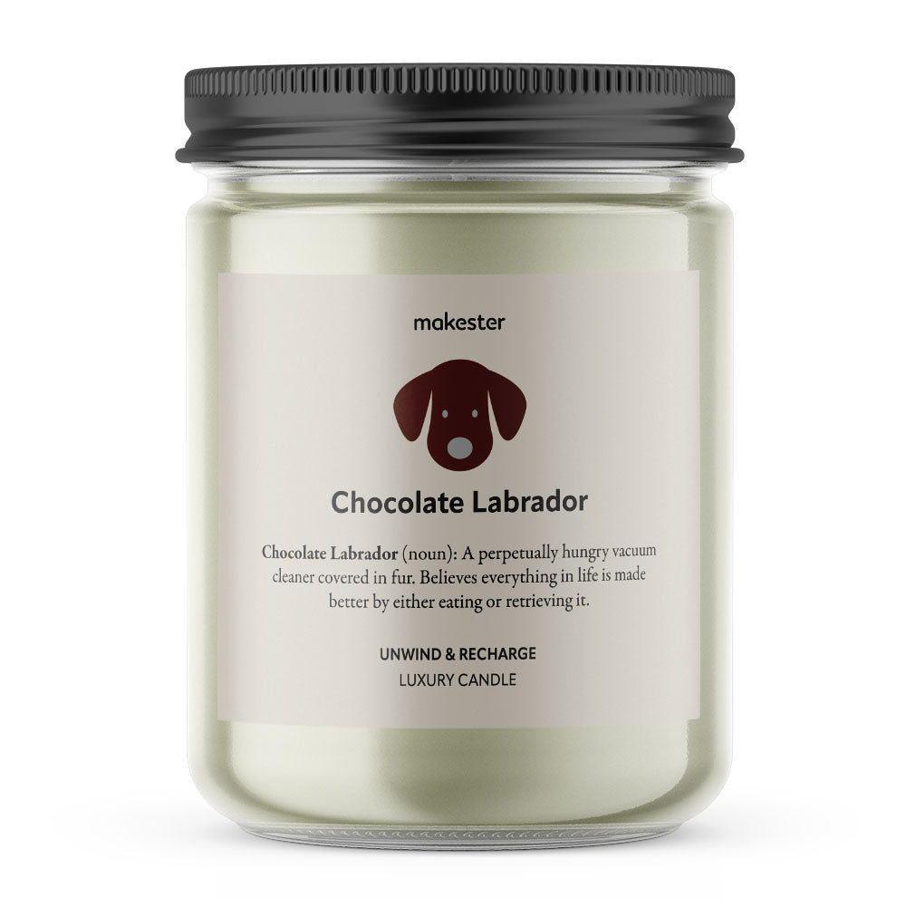 Chocolate Labrador - Makester-