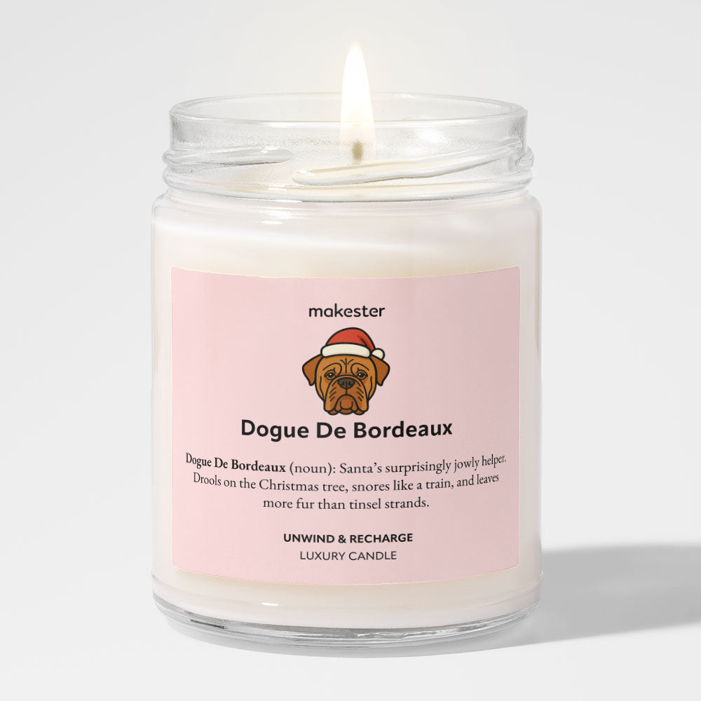 Dogue De Bordeaux Christmas