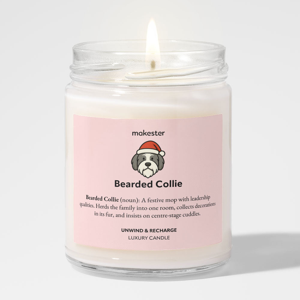 Bearded Collie Christmas
