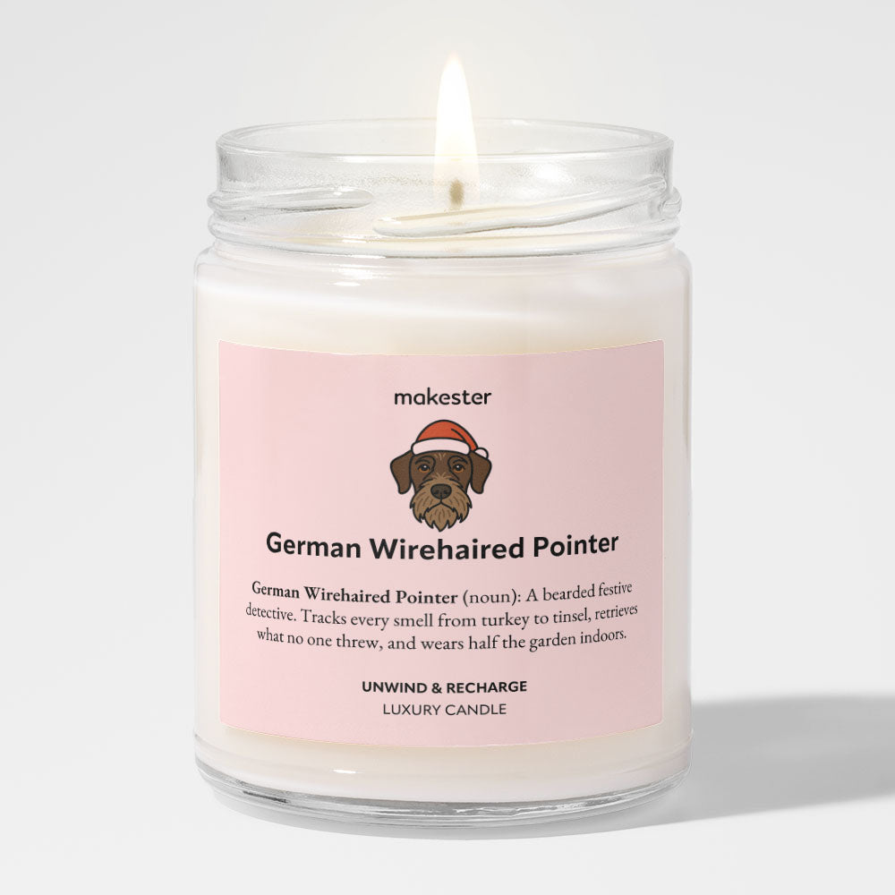 German Wirehaired Pointer Christmas