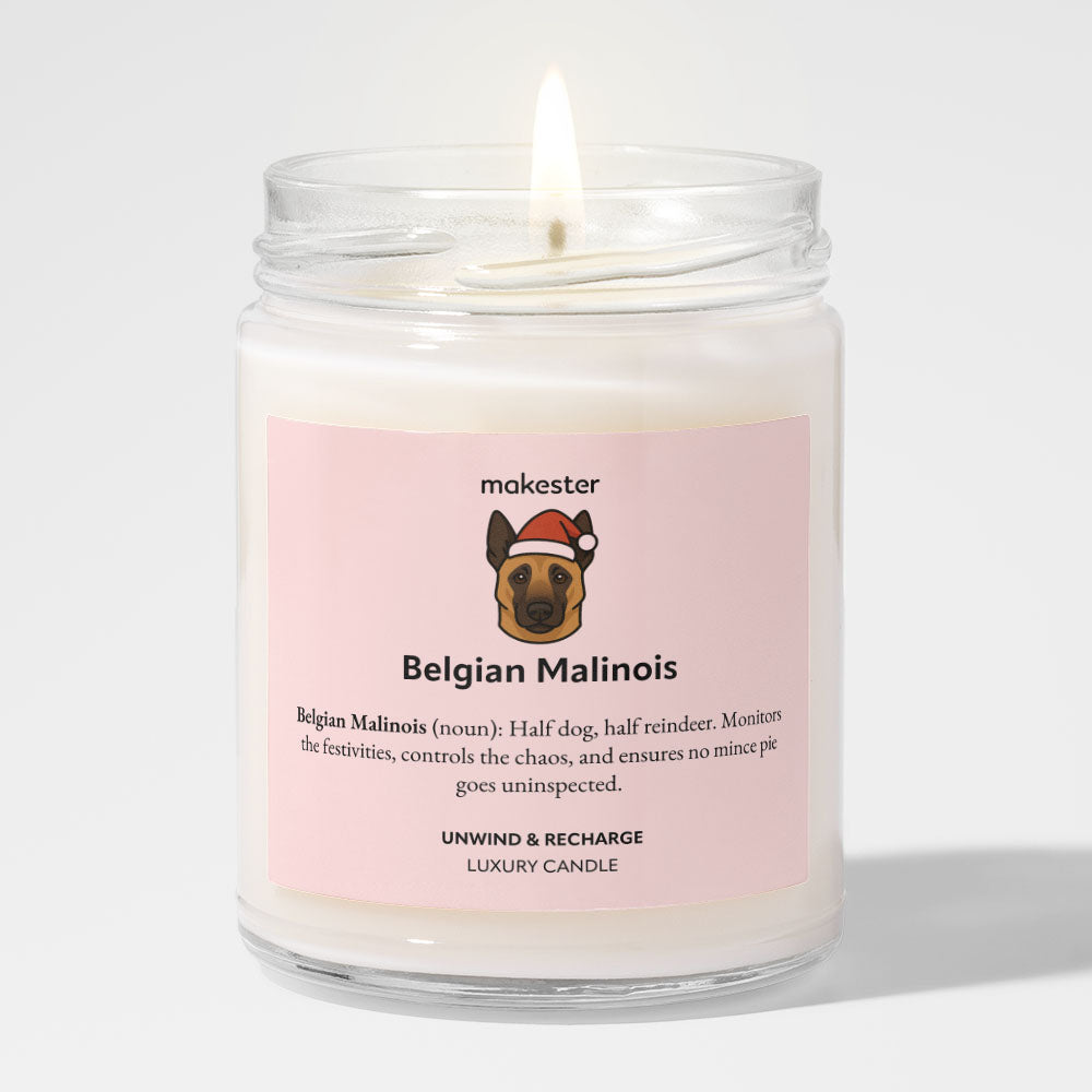 Belgian Malinois Christmas