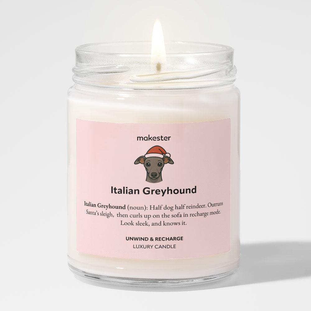 Italian Greyhound Christmas