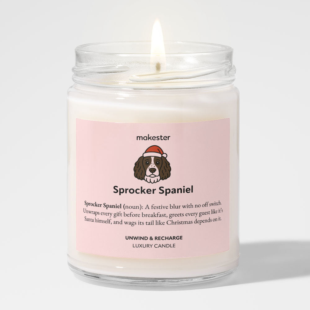 Sprocker Spaniel Christmas