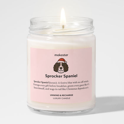 Sprocker Spaniel Christmas