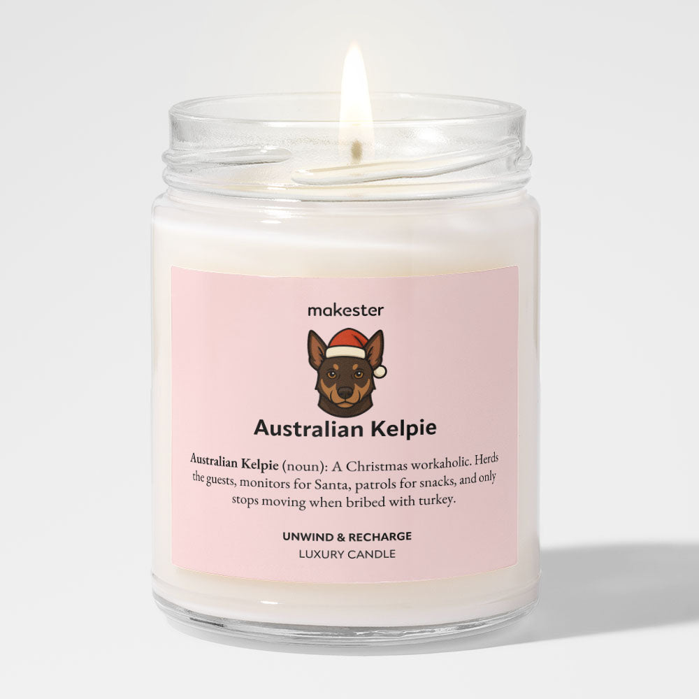 Australian Kelpie Christmas