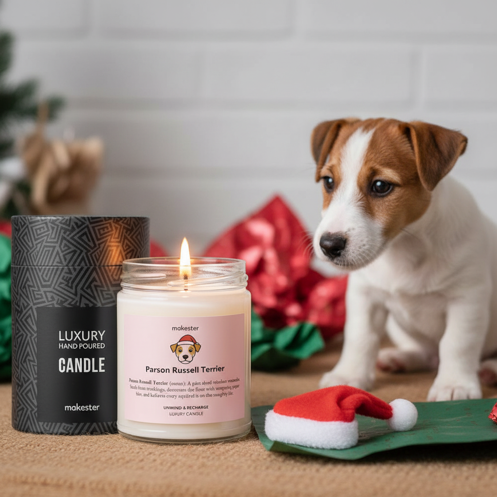 Parson Russell Terrier Christmas