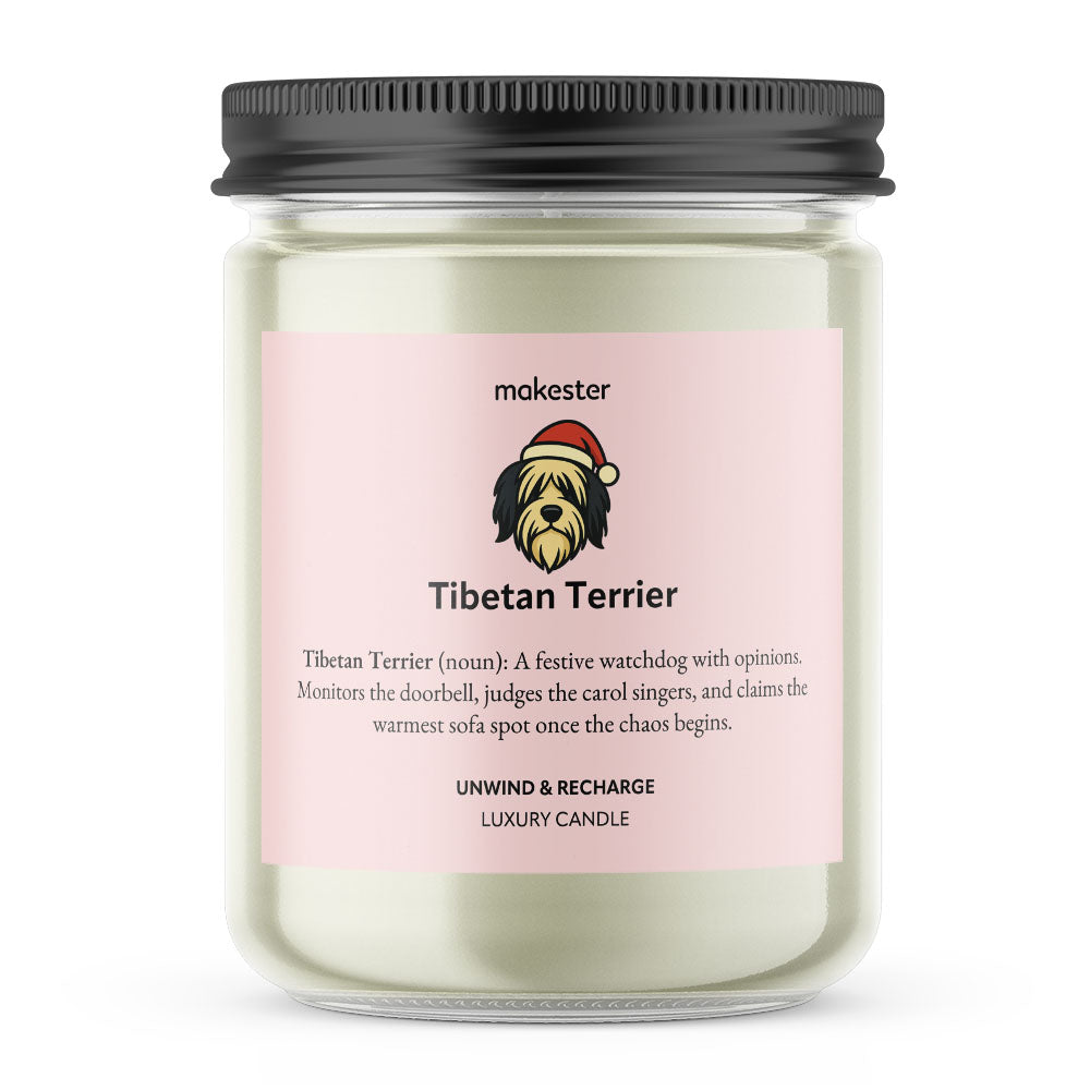 Tibetan Terrier Christmas