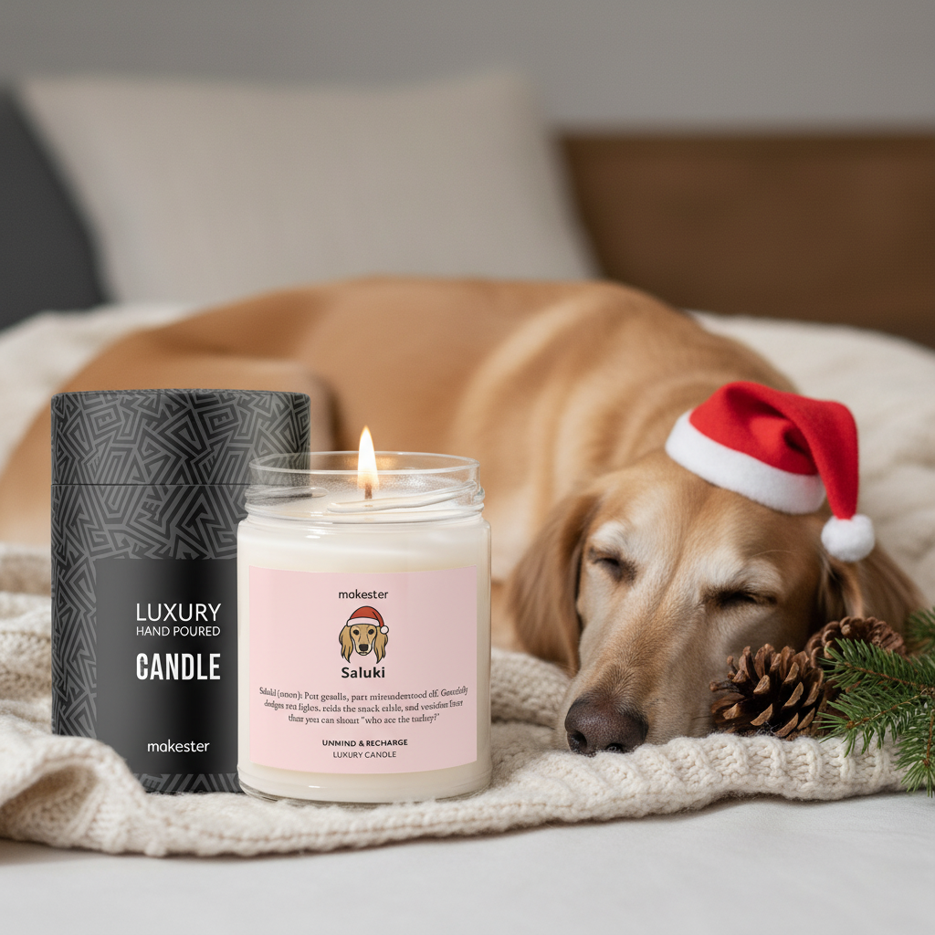 Saluki Christmas