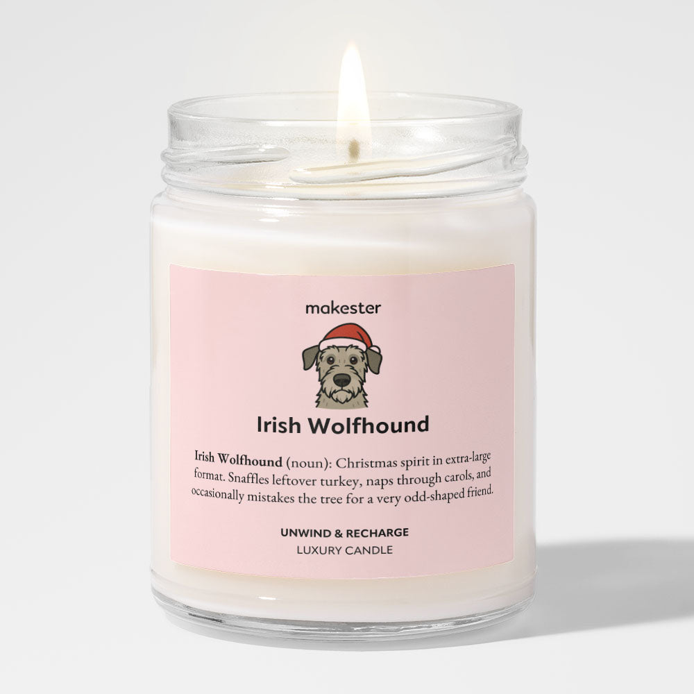 Irish Wolfhound Christmas