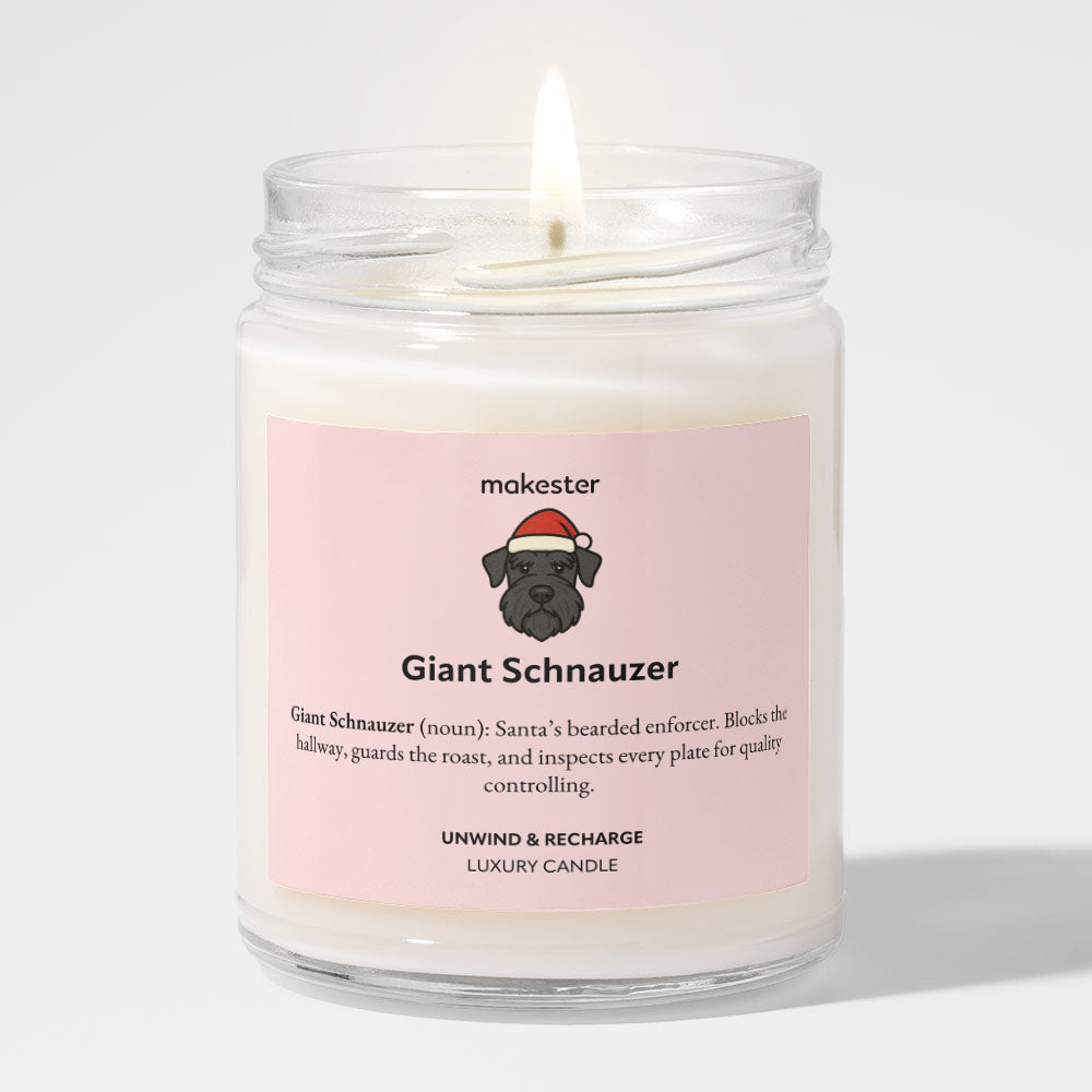 Giant Schnauzer Christmas