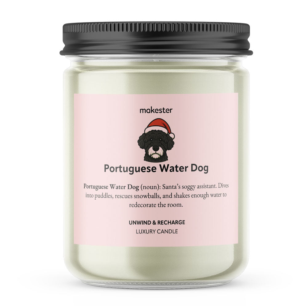 Portuguese Water Dog Christmas