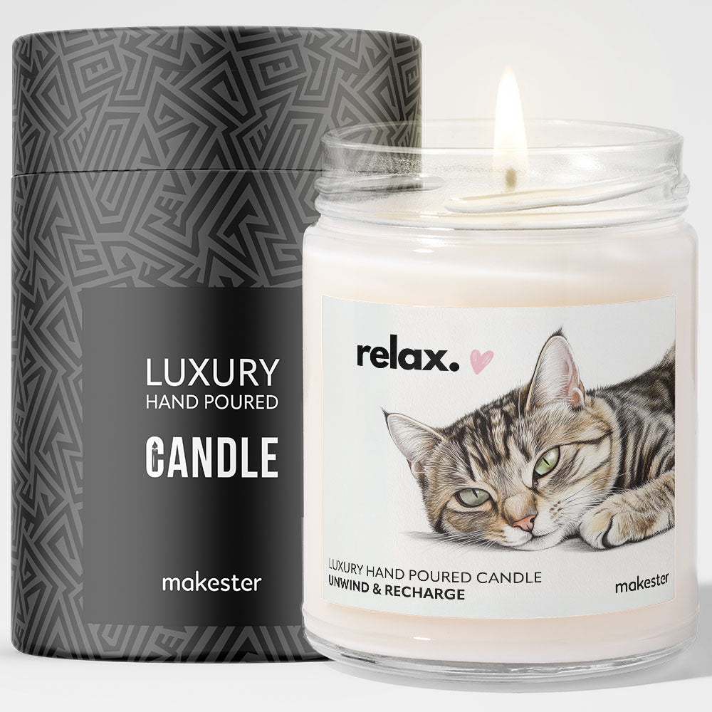 Tabby Cat Relax