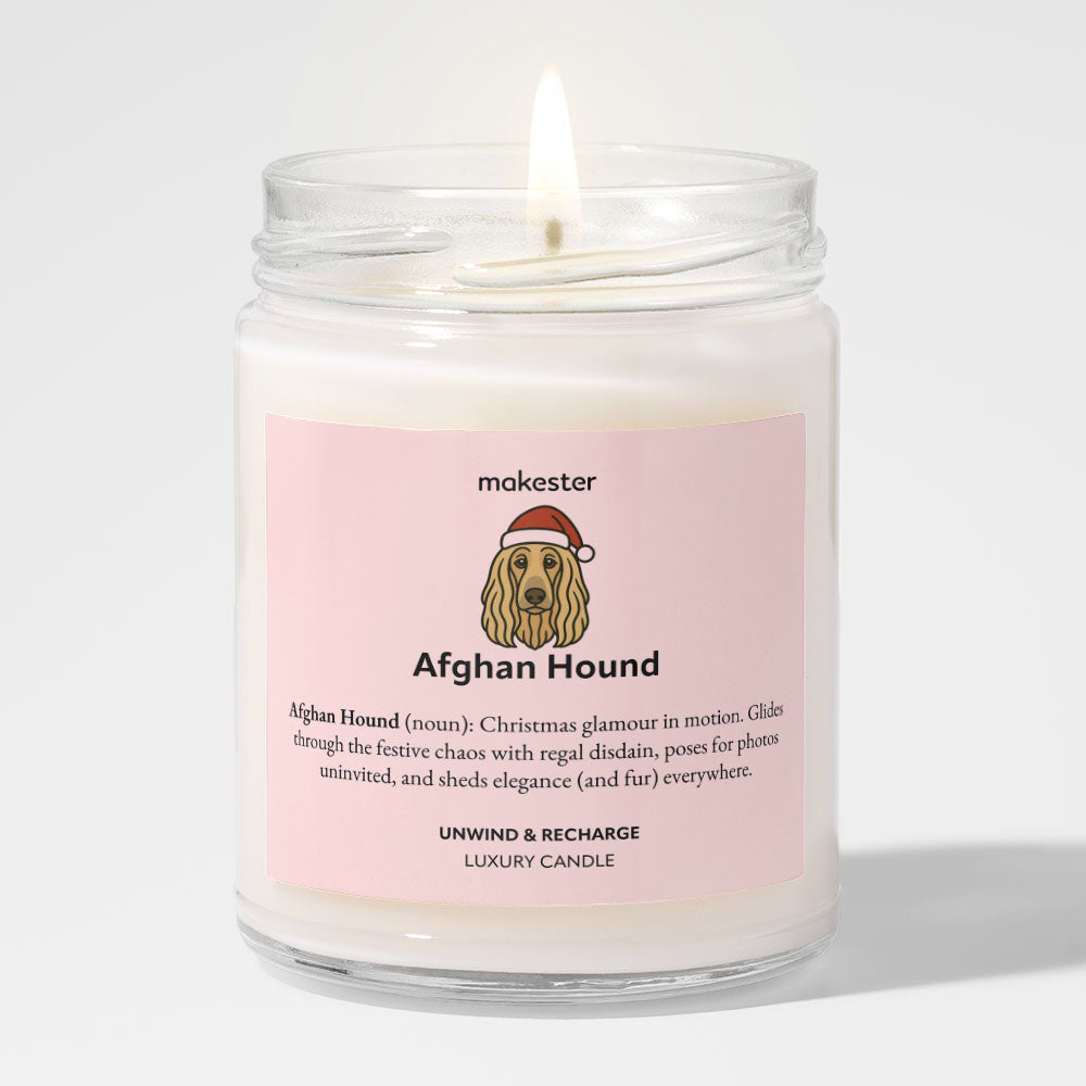 Afghan Hound Christmas