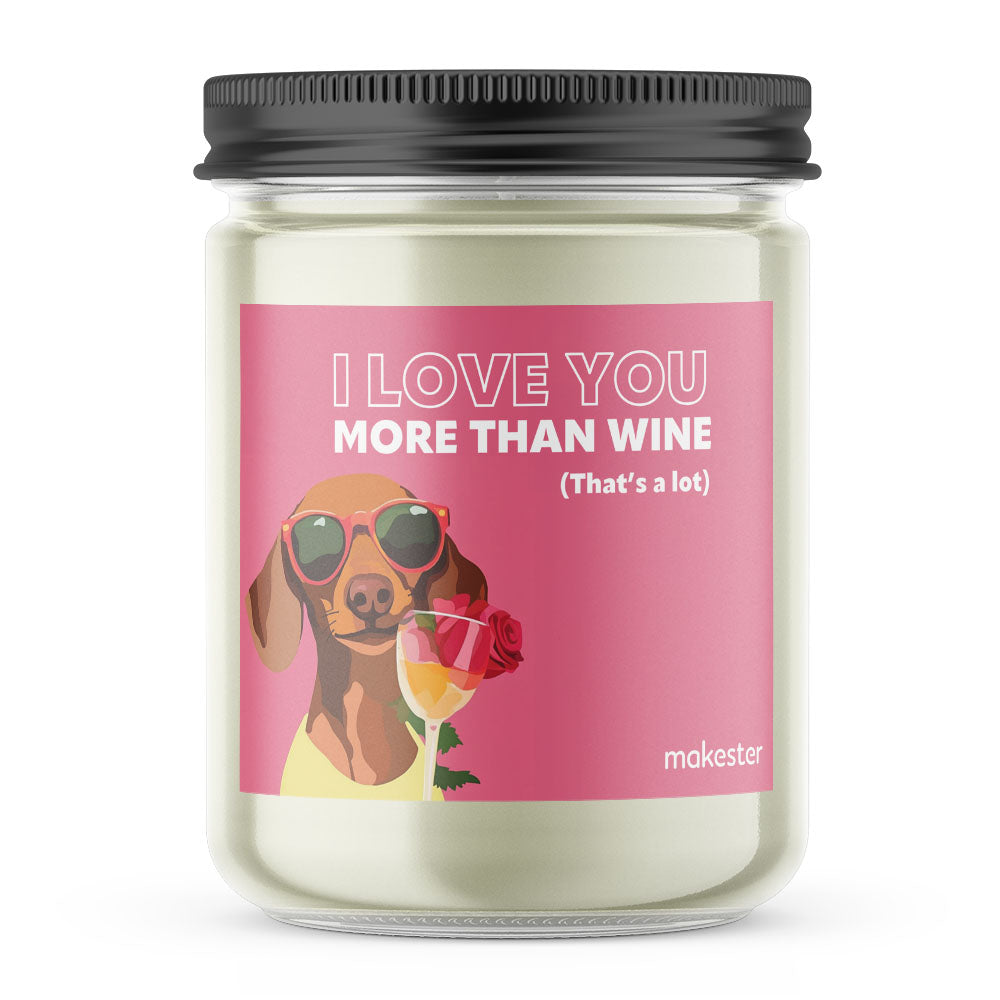 Dachshund Wine Lover