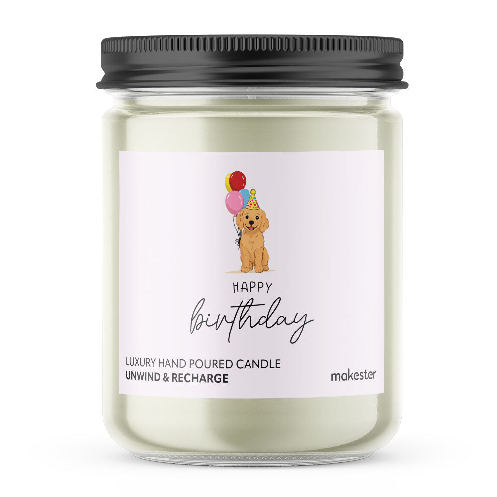 Happy Birthday Labrador Puppy