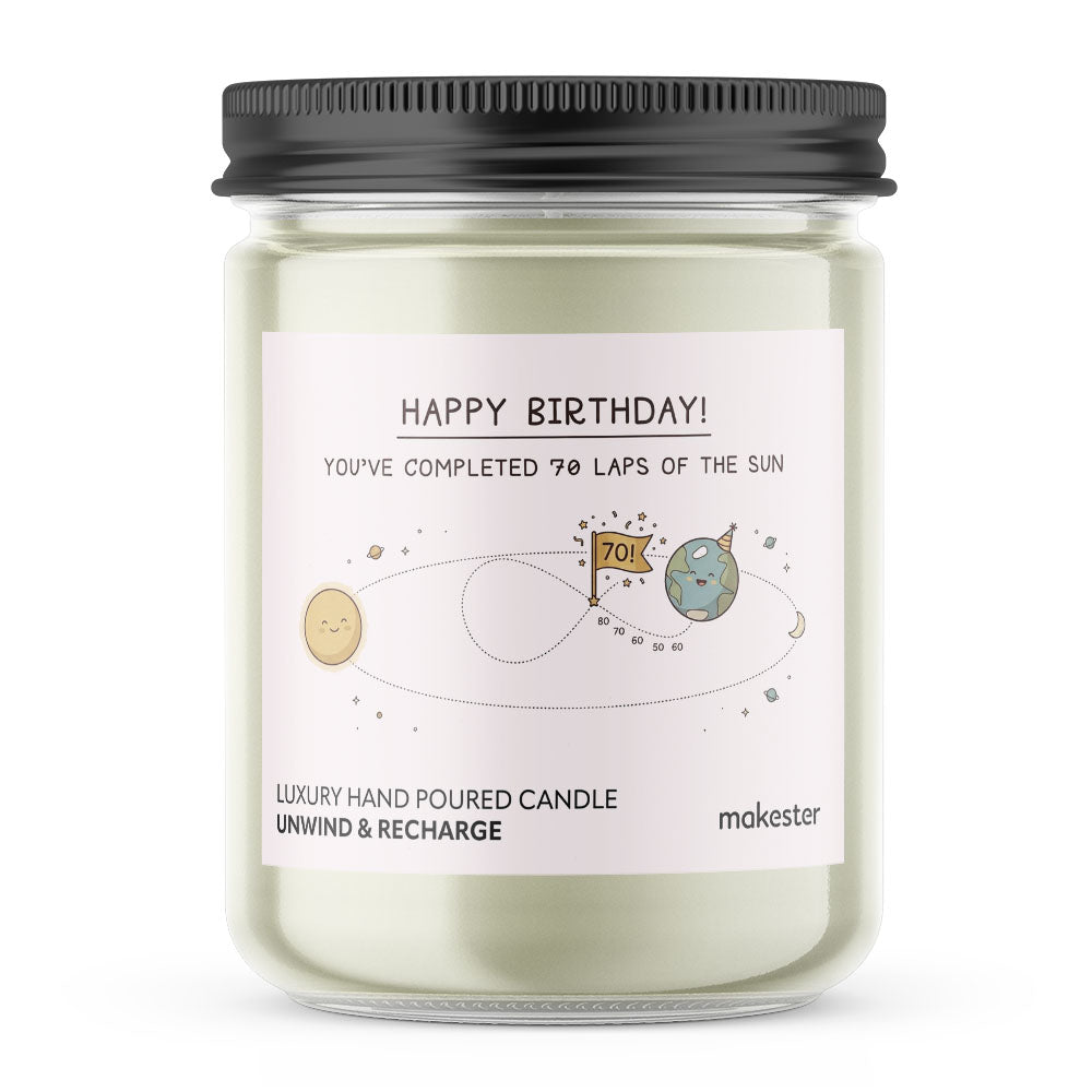 Seventy Laps Milestone