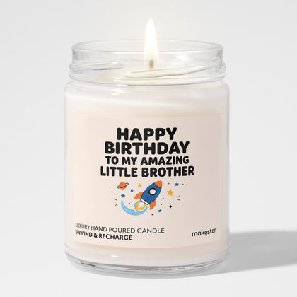 Amazing Little Brother Birthday