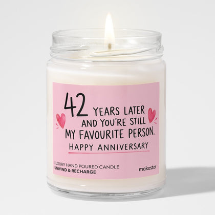 42nd Anniversary Favourite Person